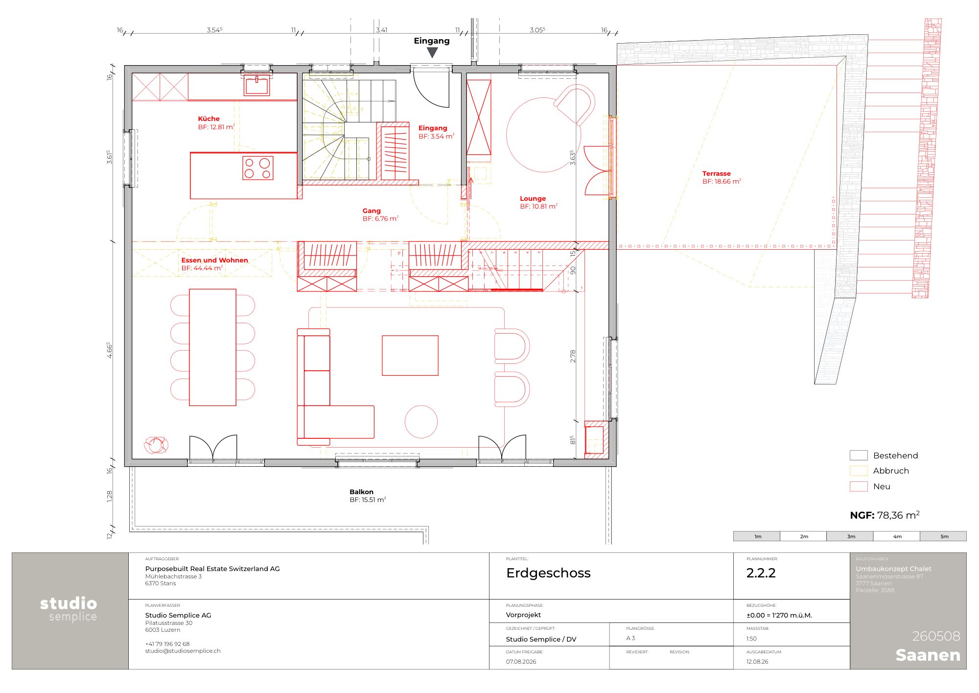 Grundriss Erdgeschoss